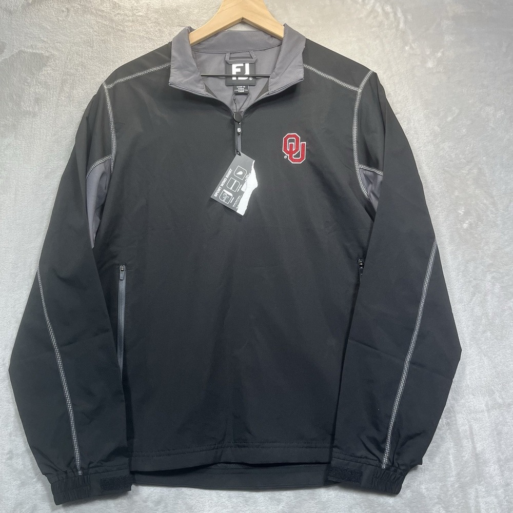 OU‎ Oklahoma Sooners FootJoy Men's Small 1/4 Zip Pullover